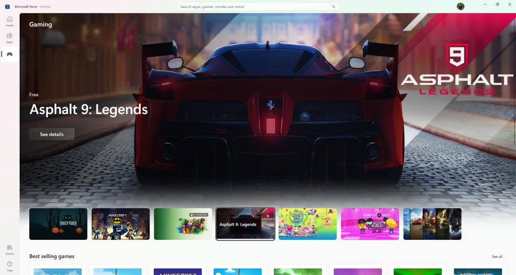 Microsoft Store Games