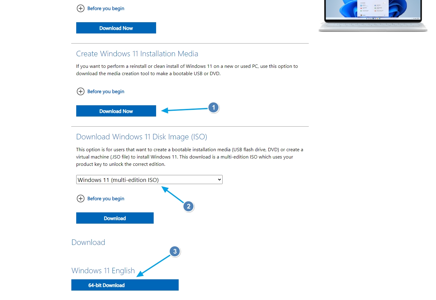 Format Υπολογιστή και Δωρεάν Λήψη των Windows 10 και 11 13 Λήψη των Windows 11 από την Microsoft