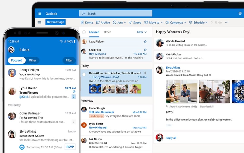 Microsoft 365 vs Google Workspace: Ποιο είναι για εσένα; 2 Microsoft Outlook
