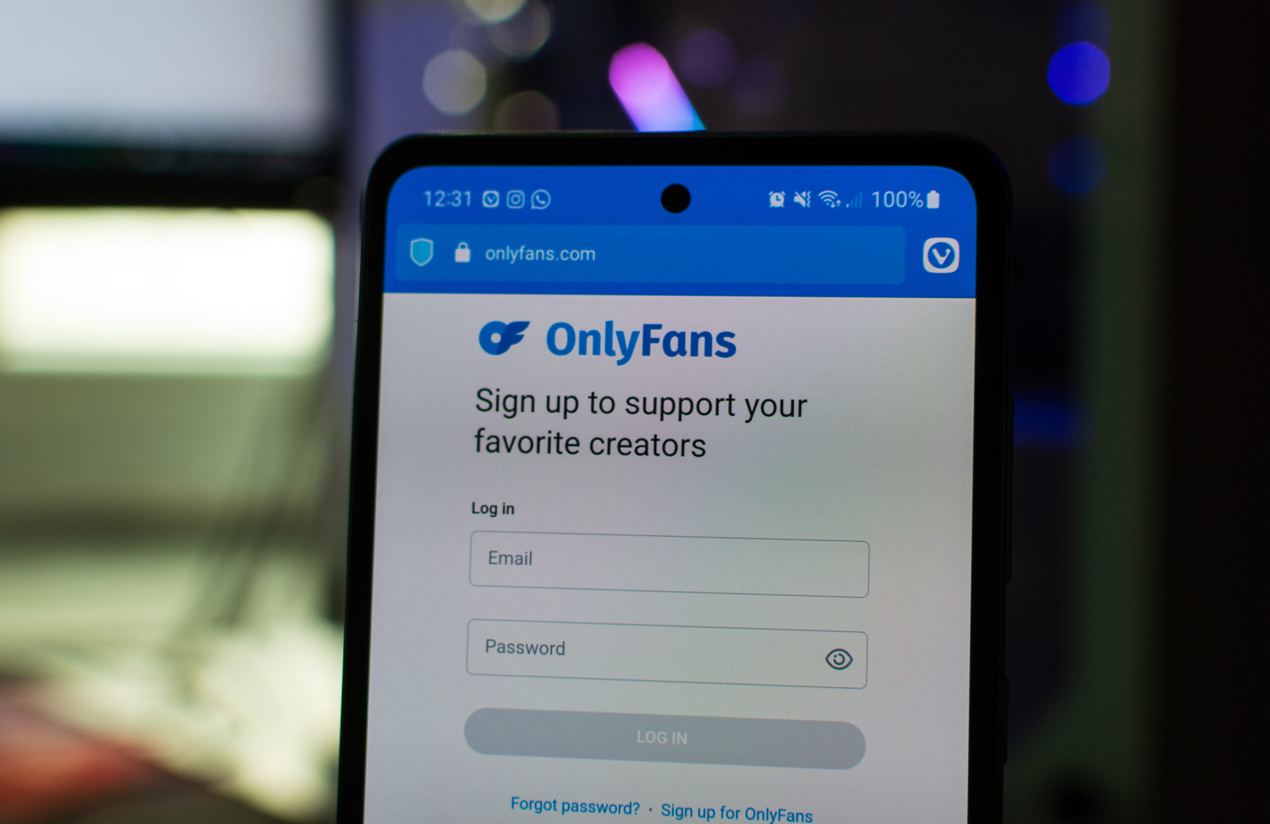 OnlyFans (Samsung Galaxy A52s Android Smartphone)