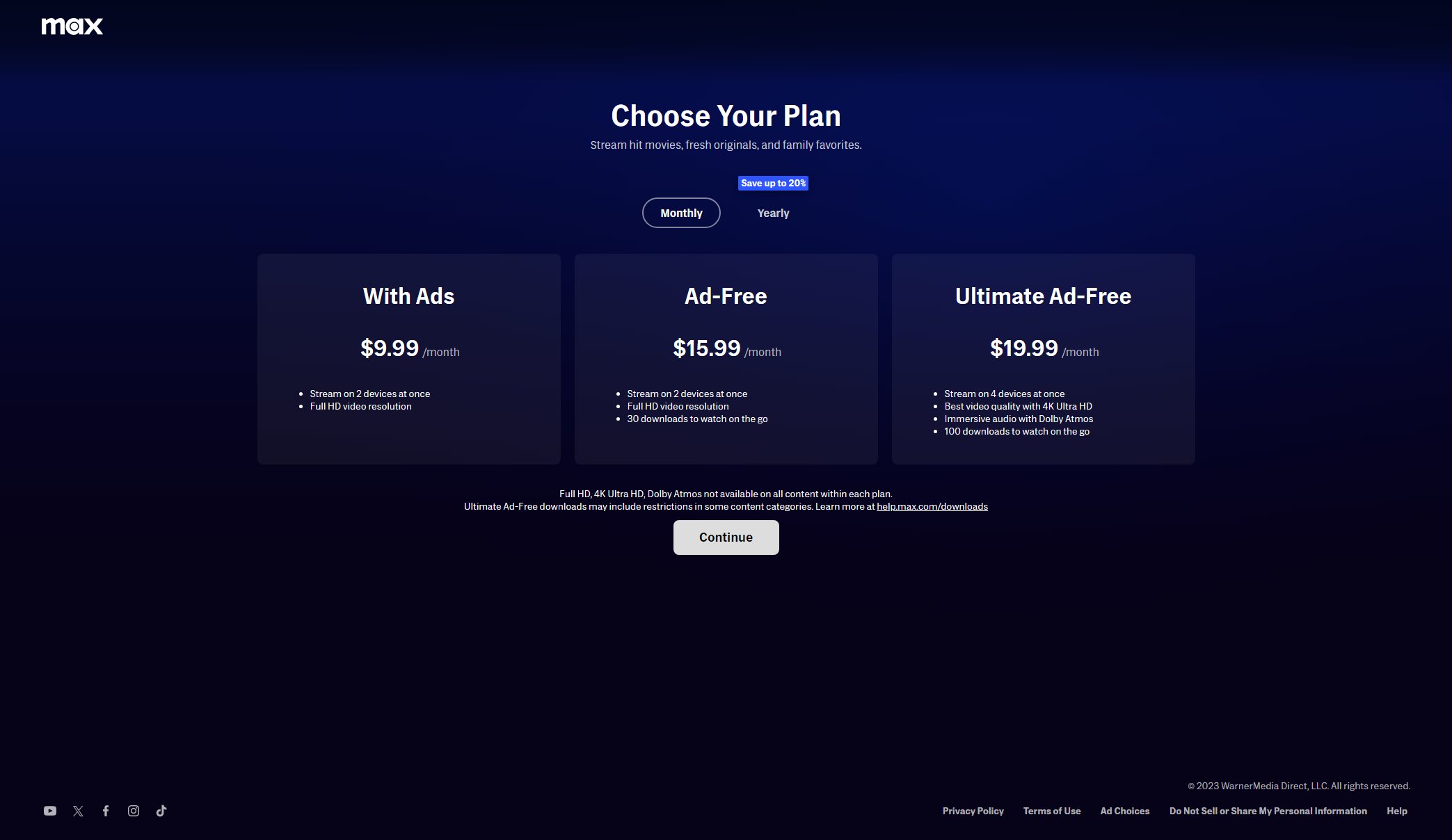 HBO Max - Συνδρομητικά Πακέτα