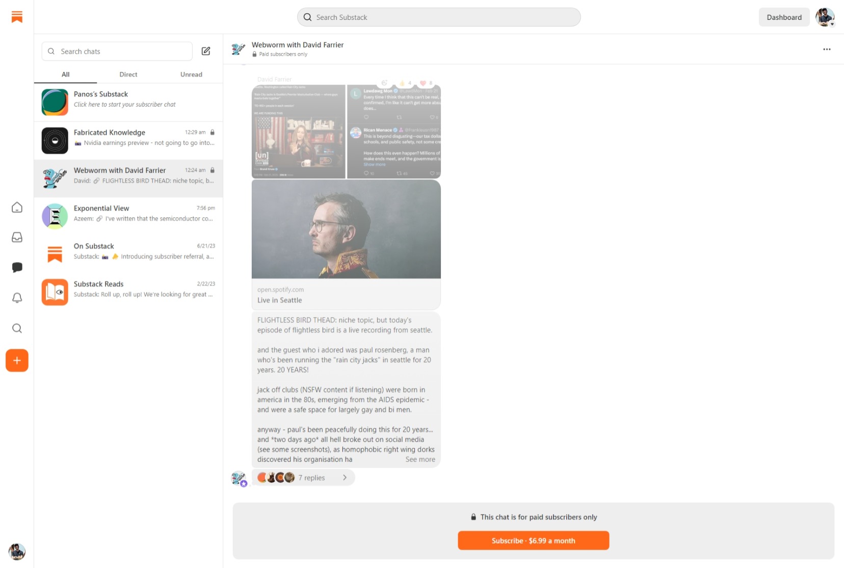 Τι είναι το Substack και πως βγάζω χρήματα γράφοντας; 2 Substack - Chat